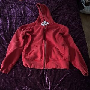 Ralph Lauren Red Fleece Pullover